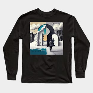 Surreal Collage #9 Long Sleeve T-Shirt